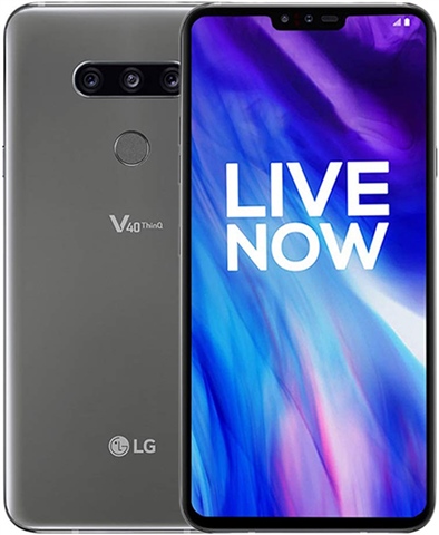 LG V40 ThinQ 128GB Platinum Grey, VoLTE B - CeX (IN): - Buy, Sell